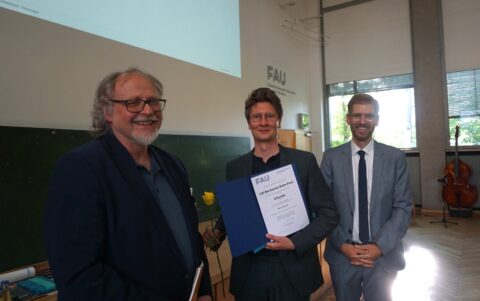 Marco Schendel erhält den Lilli Bechmann Rahn-Preis